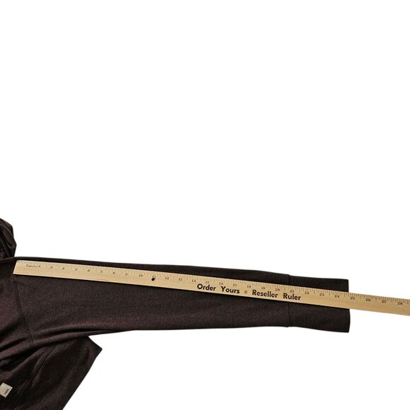 Vuori Halo Performance Hoodie 2.0 Womens Small Purple Full Zip Pocket Stretch - Picture 10 of 10